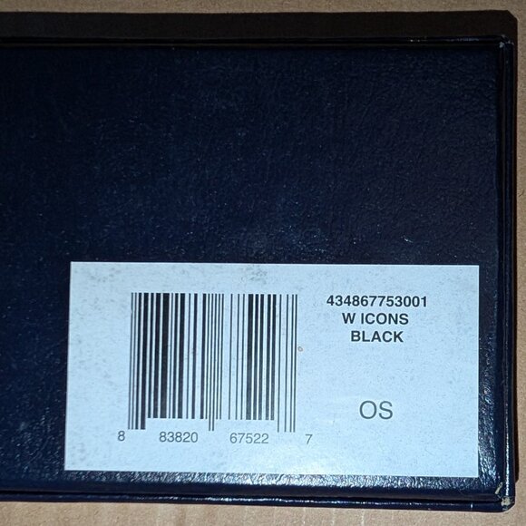 Beautiful Ralph Lauren Icons Black Croc Wallet - New In Original Box - Picture 8 of 10